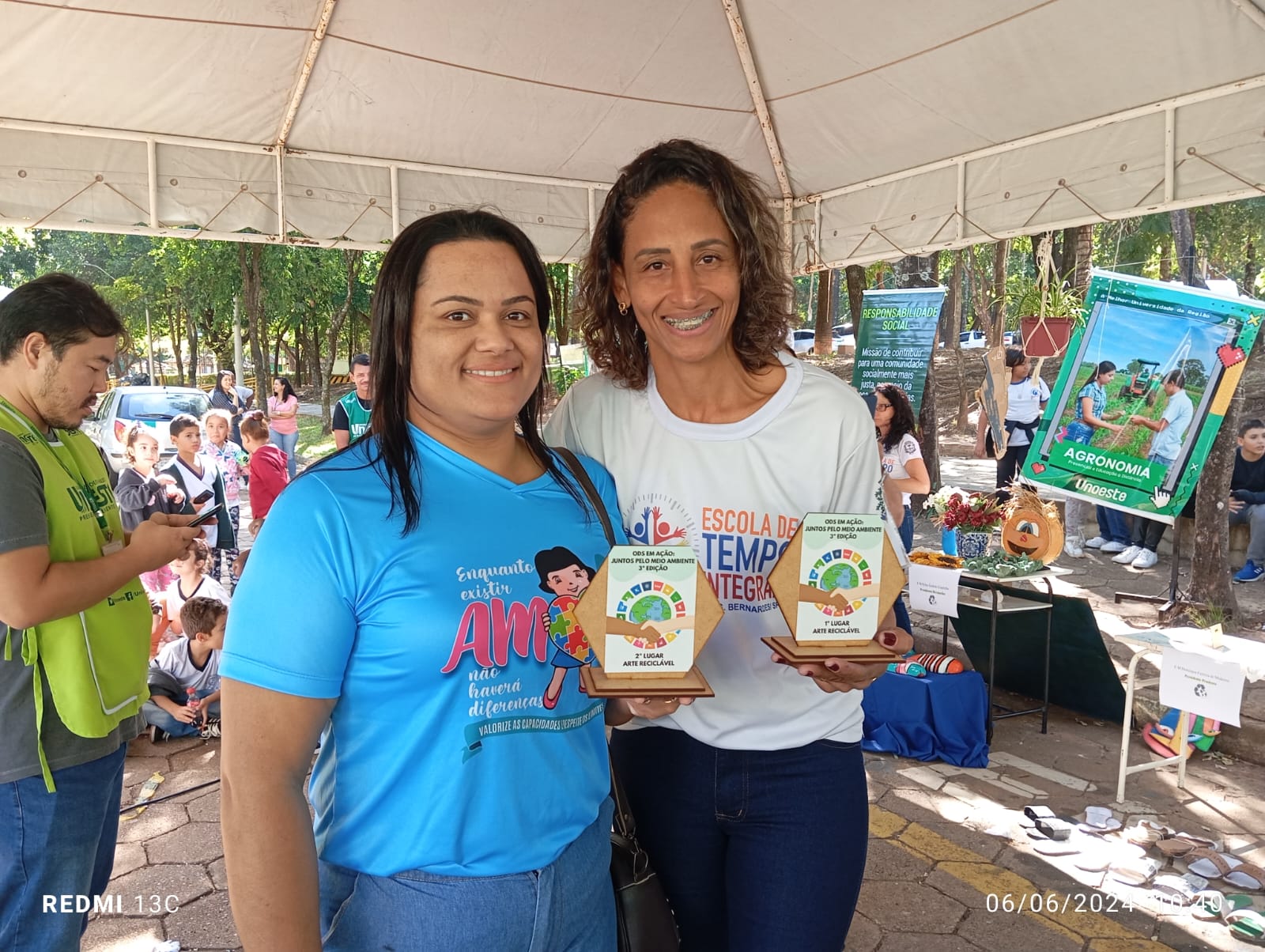 PRESIDENTE BERNARDES PARTICIPA E GANHA EM 1º LUGAR NO DIA MUNDIAL DO MEIO AMBIENTE NA 3ª EDIÇÃO DA ODS PROMOVIDO PELA UNOESTE